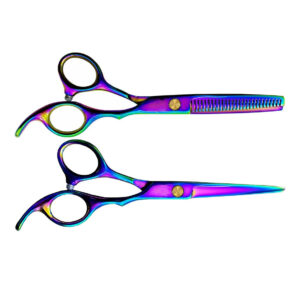 Professional Premium 6 Inch Hairdressing Scissors Hair Cutting Scissor Texture Thinning Shears Combination Stainless Steel Set