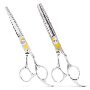 hair cutting scissors and 5.5 INCH hair thinning scissors professional scissors