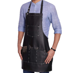 Professional Leather Hair Cutting Hairdressing Barber Apron